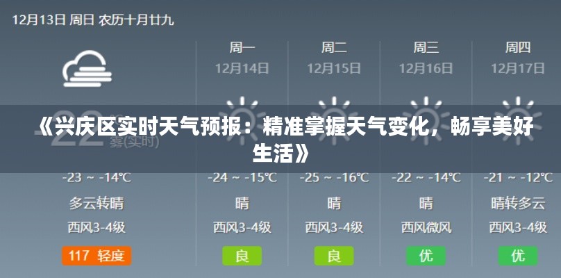 《興慶區(qū)實(shí)時(shí)天氣預(yù)報(bào)：精準(zhǔn)掌握天氣變化，暢享美好生活》