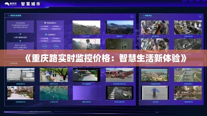 《重慶路實時監(jiān)控價格：智慧生活新體驗》