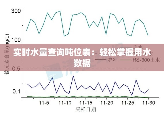 實(shí)時(shí)水量查詢(xún)噸位表：輕松掌握用水?dāng)?shù)據(jù)
