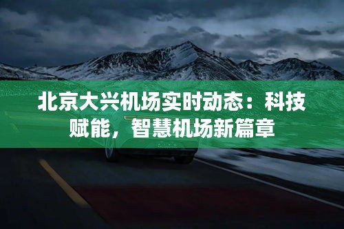 北京大興機(jī)場實(shí)時(shí)動(dòng)態(tài)：科技賦能，智慧機(jī)場新篇章