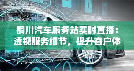 銅川汽車服務(wù)站實(shí)時直播：透視服務(wù)細(xì)節(jié)，提升客戶體驗(yàn)