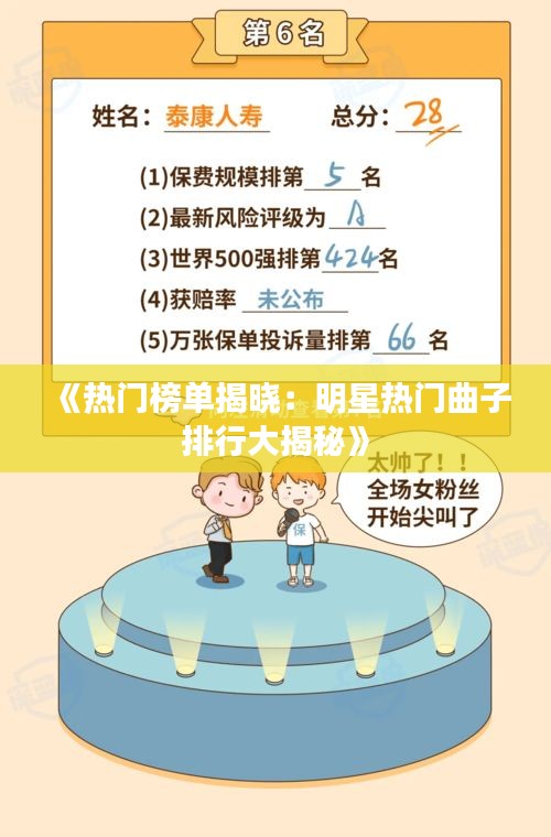 《熱門(mén)榜單揭曉：明星熱門(mén)曲子排行大揭秘》