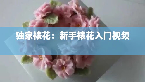 獨(dú)家裱花：新手裱花入門(mén)視頻 