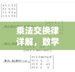 乘法交換律詳解，數(shù)學(xué)中的核心基礎(chǔ)法則
