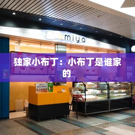 獨(dú)家小布?。盒〔级∈钦l家的 