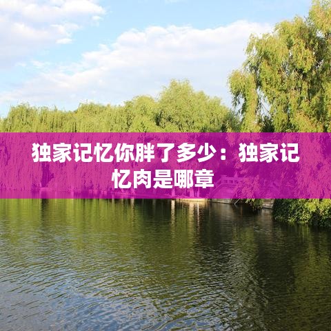 獨(dú)家記憶你胖了多少：獨(dú)家記憶肉是哪章 