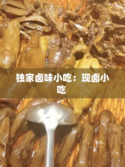獨(dú)家鹵味小吃：現(xiàn)鹵小吃 