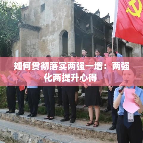 如何貫徹落實(shí)兩強(qiáng)一增：兩強(qiáng)化兩提升心得 