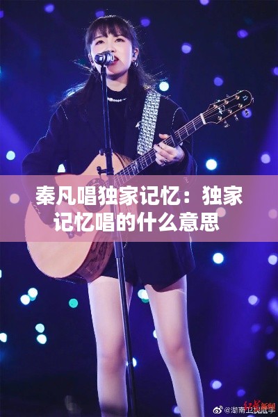 秦凡唱獨(dú)家記憶：獨(dú)家記憶唱的什么意思 