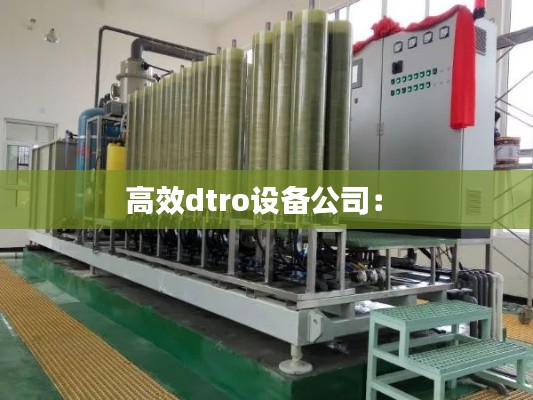 高效dtro設(shè)備公司： 