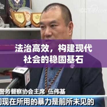 法治高效，構(gòu)建現(xiàn)代社會的穩(wěn)固基石