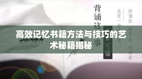高效記憶書(shū)籍方法與技巧的藝術(shù)秘籍揭秘
