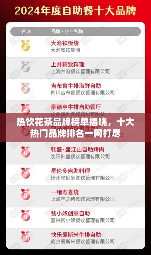熱飲花茶品牌榜單揭曉，十大熱門品牌排名一網(wǎng)打盡