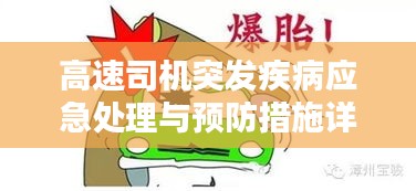高速司機突發(fā)疾病應急處理與預防措施詳解
