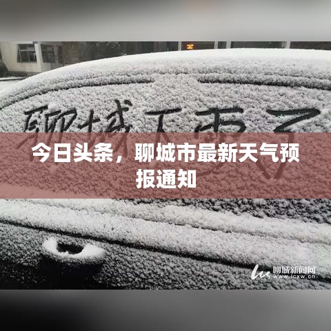 今日頭條，聊城市最新天氣預(yù)報(bào)通知