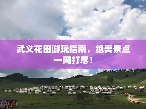 武義花田游玩指南，絕美景點一網(wǎng)打盡！