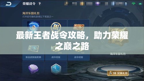 最新王者戰(zhàn)令攻略，助力榮耀之巔之路