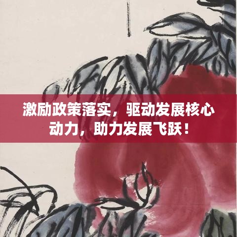 激勵政策落實，驅(qū)動發(fā)展核心動力，助力發(fā)展飛躍！