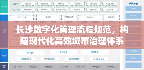 長沙數(shù)字化管理流程規(guī)范，構建現(xiàn)代化高效城市治理體系