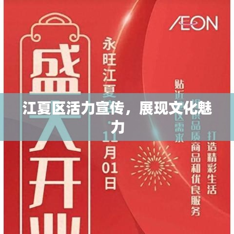 江夏區(qū)活力宣傳，展現(xiàn)文化魅力