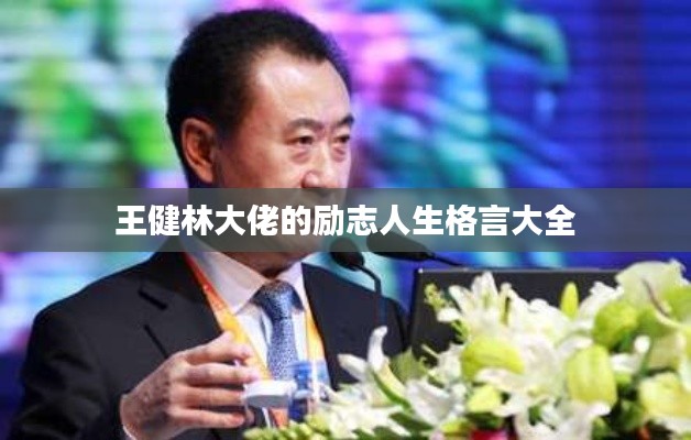 王健林大佬的勵(lì)志人生格言大全