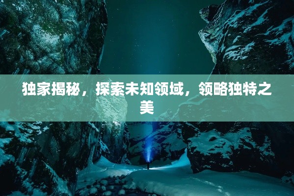 獨(dú)家揭秘，探索未知領(lǐng)域，領(lǐng)略獨(dú)特之美