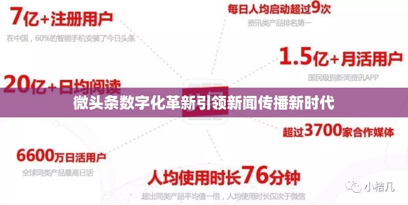 微頭條數(shù)字化革新引領(lǐng)新聞傳播新時(shí)代