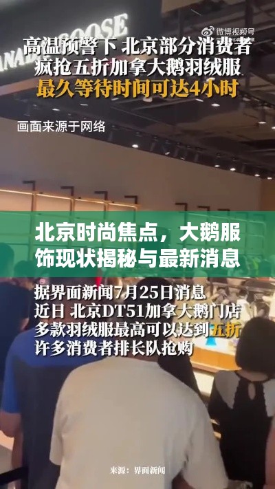 北京時尚焦點，大鵝服飾現(xiàn)狀揭秘與最新消息探討