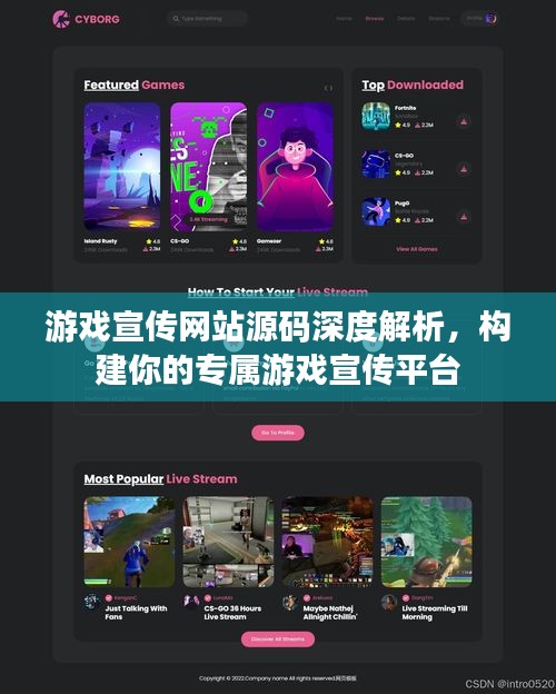 游戲宣傳網(wǎng)站源碼深度解析，構(gòu)建你的專屬游戲宣傳平臺