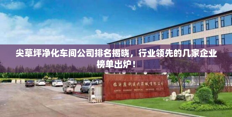 尖草坪凈化車間公司排名揭曉，行業(yè)領(lǐng)先的幾家企業(yè)榜單出爐！