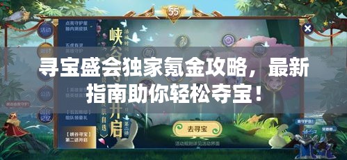 尋寶盛會(huì)獨(dú)家氪金攻略，最新指南助你輕松奪寶！
