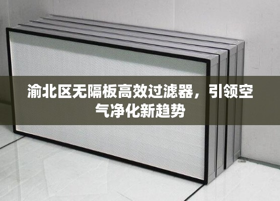 渝北區(qū)無隔板高效過濾器，引領(lǐng)空氣凈化新趨勢