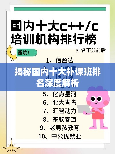 揭秘國內(nèi)十大補(bǔ)課班排名深度解析