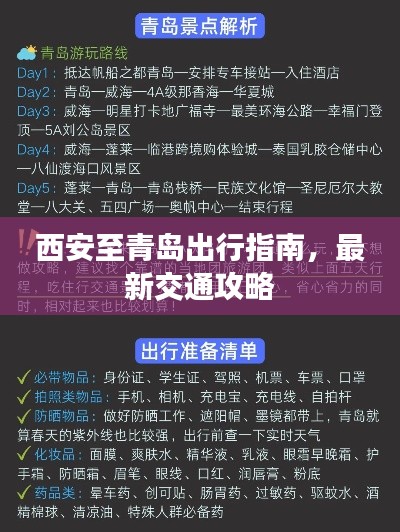 西安至青島出行指南，最新交通攻略