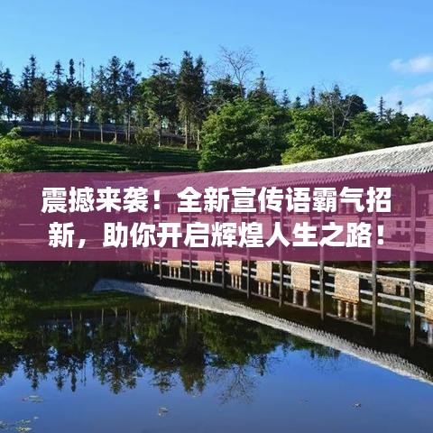 震撼來襲！全新宣傳語霸氣招新，助你開啟輝煌人生之路！